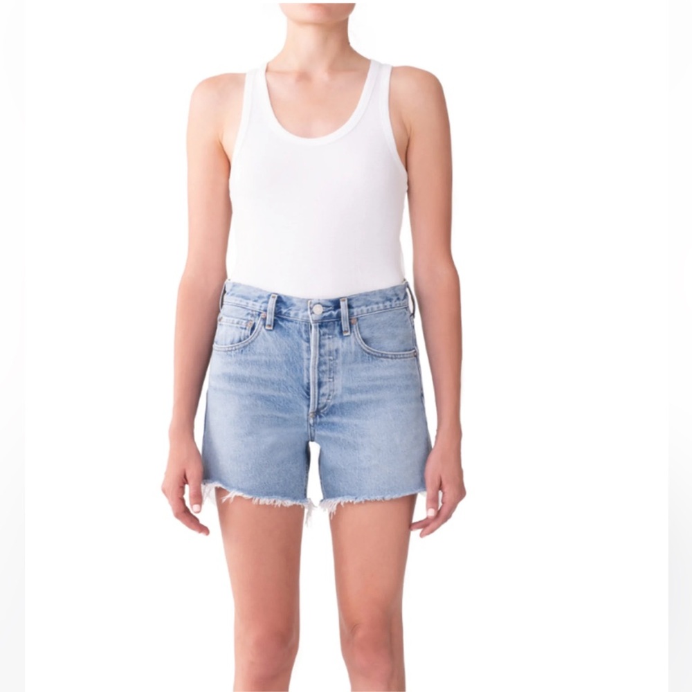 Agolde “Reese” Denim Shorts - 27